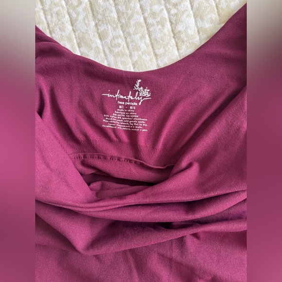 NWOT Free People Intimately Free Clean Lines Seamless Bodysuit | Fig |  M/L - Picture 12 of 15